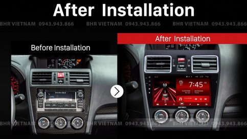 Màn hình DVD Android xe Subaru Forester 2013 - 2019 | Gotech GT8 